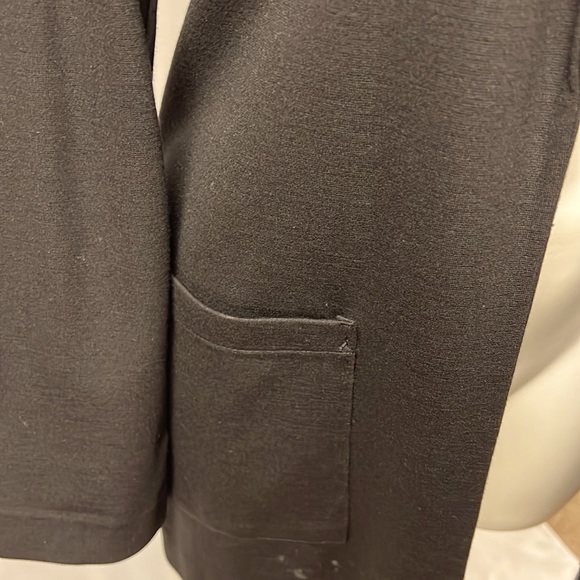 CLOSET CLOSING 7/31 CHRISTIAN SIRIANO NY SMALL BLACK OPEN BLAZER W/ POCKETS - Picture 6 of 8